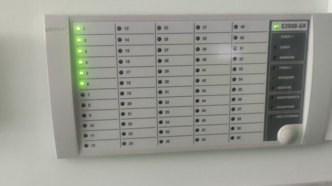 Приборы Болид С2000 в работе